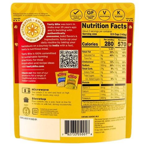 Butter Chickpea & Vegetables