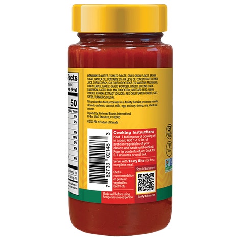 Spicy Vindaloo Simmer Sauce