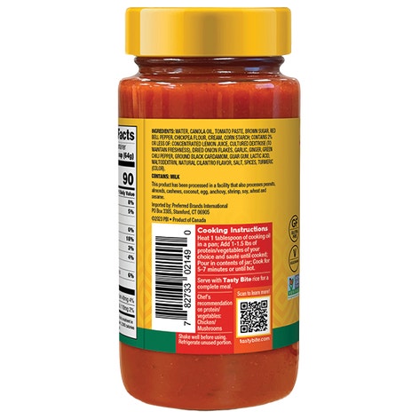 Tikka Masala Simmer Sauce