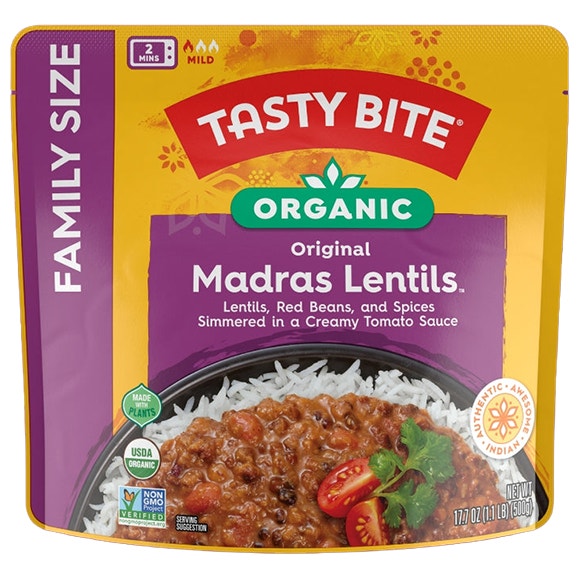 Family Size Organic Madras Lentils
