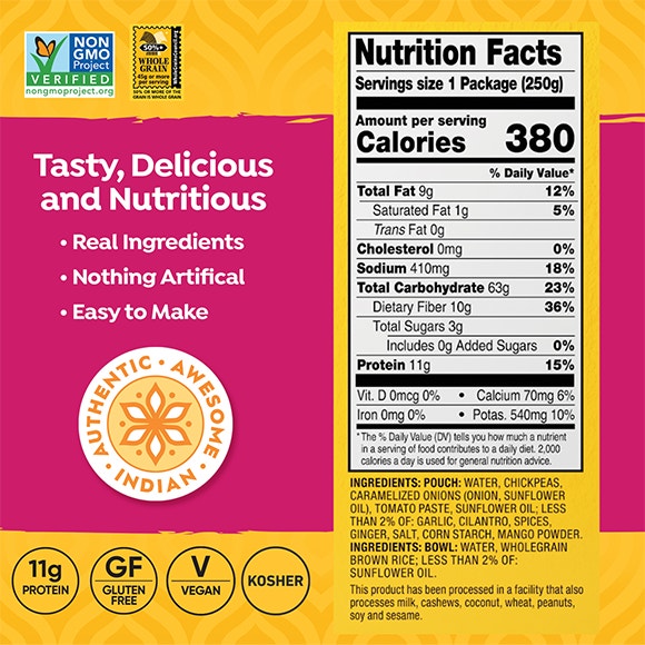 Chickpea Masala Protein Bowl