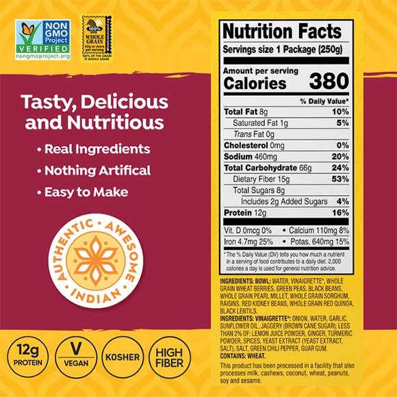 Indian Style Protein Bowl