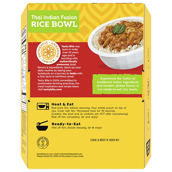 Thai Indian Fusion Protein Bowl