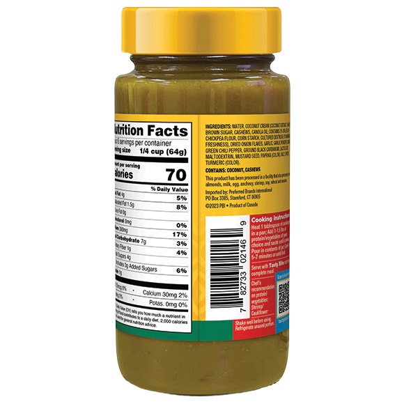 Coconut Korma Simmer Sauce